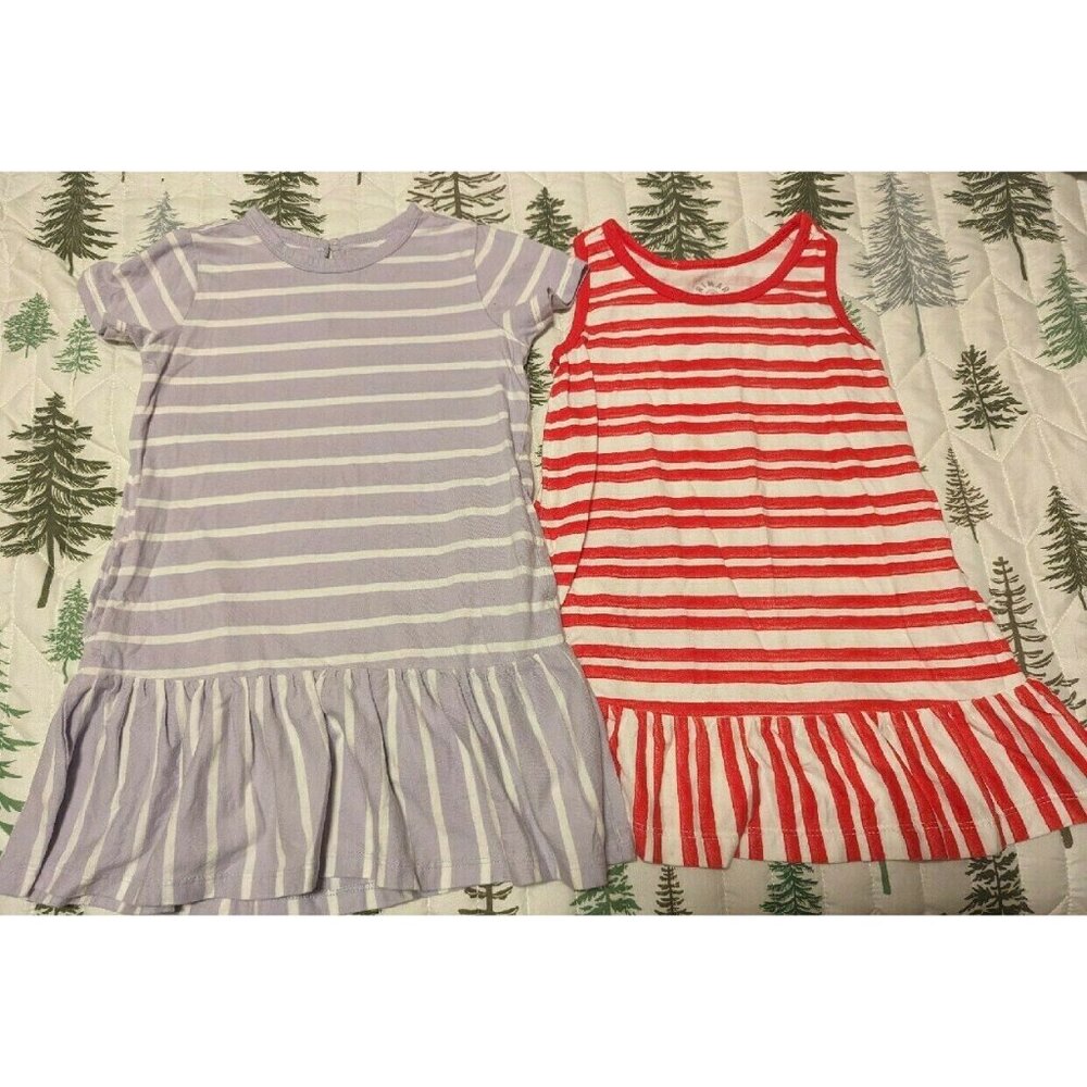 Striped Trumpet Dresses